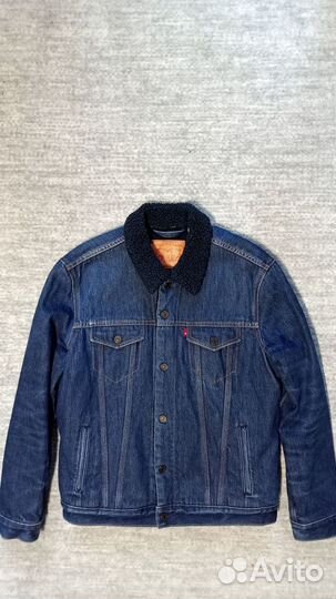 Куртка Levi's шерпа Оригинал размер L