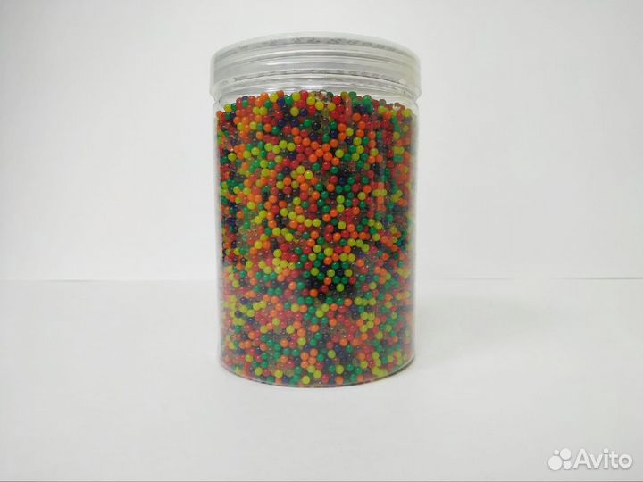 Гидрогель аквагрунт мелкий, 6 цветов