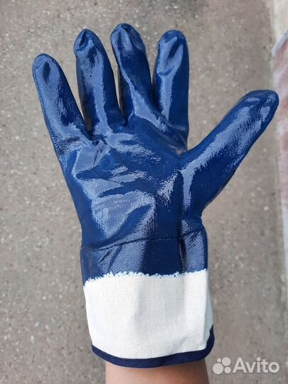 Перчатки мбс синие