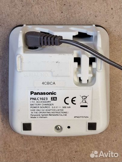 Трубки Panasonic KX-TGA161RU со стаканами (2 шт)