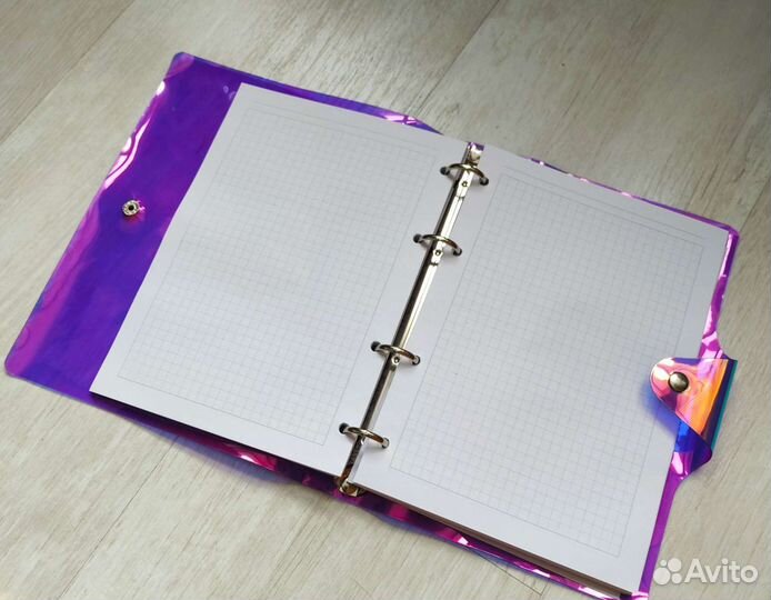 Тетрадь в лазерной обложке, Ежедневник