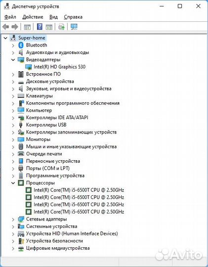 Intel Core i5-6500T/16 Гб DDR4/SSD M2 120Гб