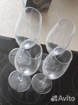 Бокалы фужеры стекло