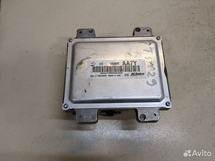 Блок управления двигателем Chevrolet Aveo (T300) 2
