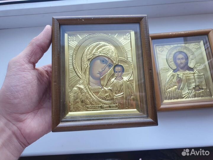 Иконы венчальная пара новые