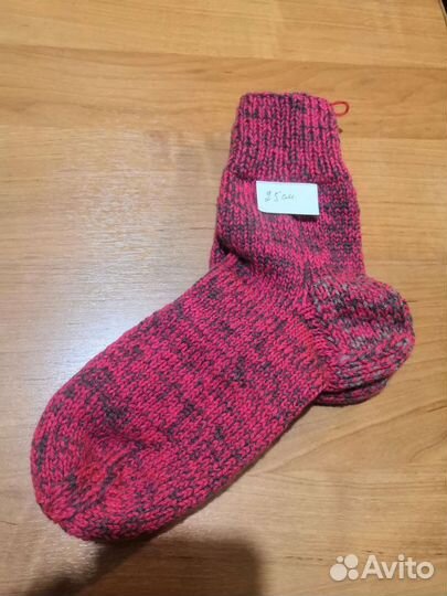 Новые вязанные носки