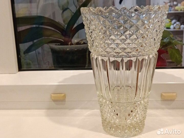 Хрусталь СССР Ваза