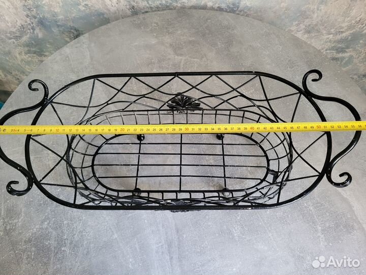 Ваза для фруктов металлическая