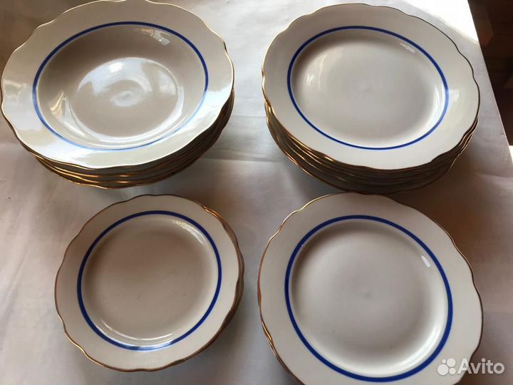 Тарелки дулево СССР