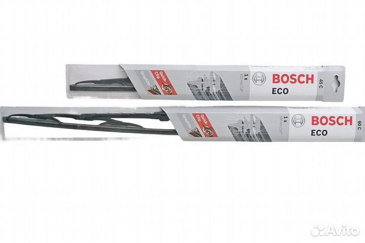 Дворники щётки Bosch Eco 60 + 45 см под крюк