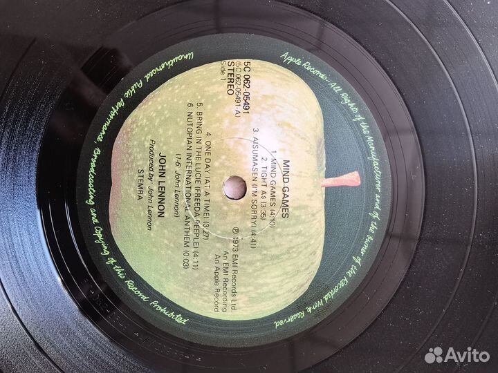 John Lennon 2 LP (первопрессы, NM)