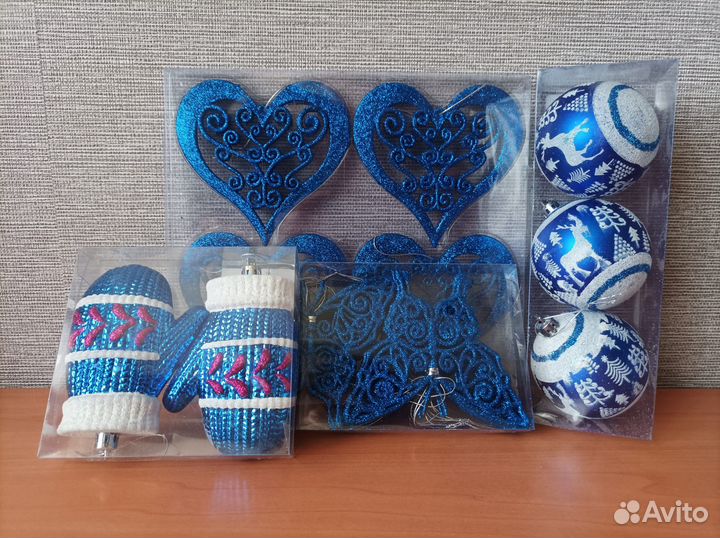 Новогодние ёлочные игрушки, украшения