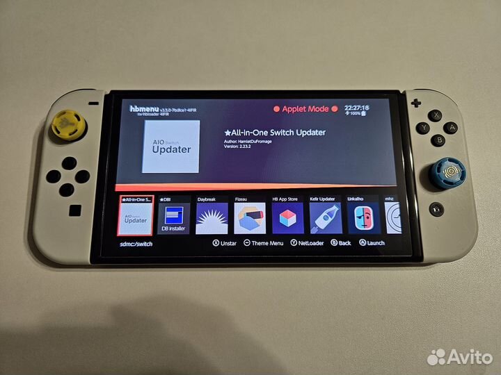 Nintendo switch oled прошитая чип