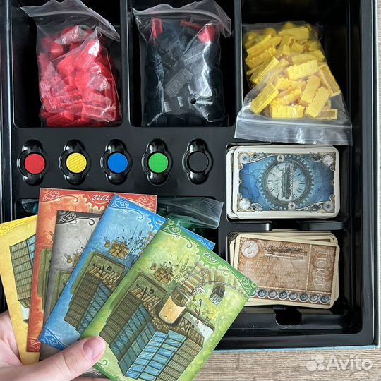 Игра Ticket to ride Европа с дополнением