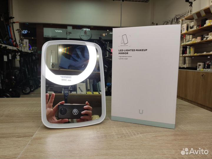 Зеркало для макияжа с подсветкой Xiaomi