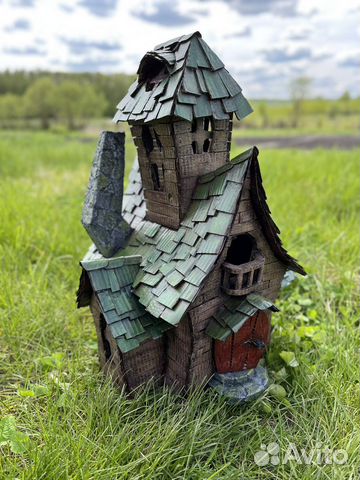 Домик из картона