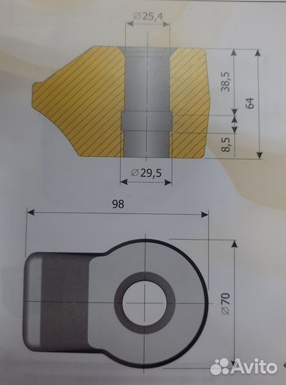 Резцедержатель DG025-01