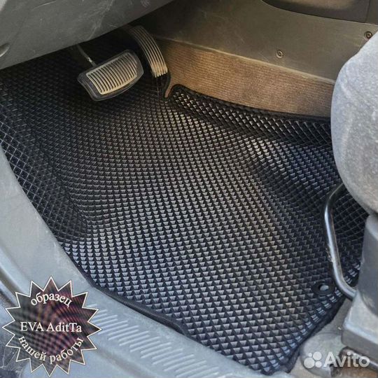 Ева EVA коврики Hyundai Santa Fe(2001-2012)