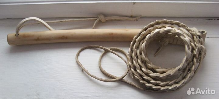 Кнут из сыромятной кожи