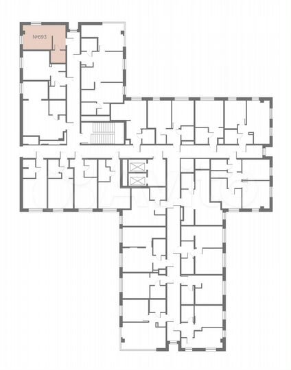 Апартаменты-студия, 23,4 м², 11/13 эт.