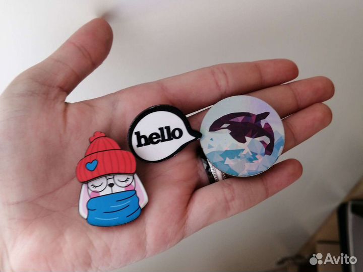 Значки для девочек