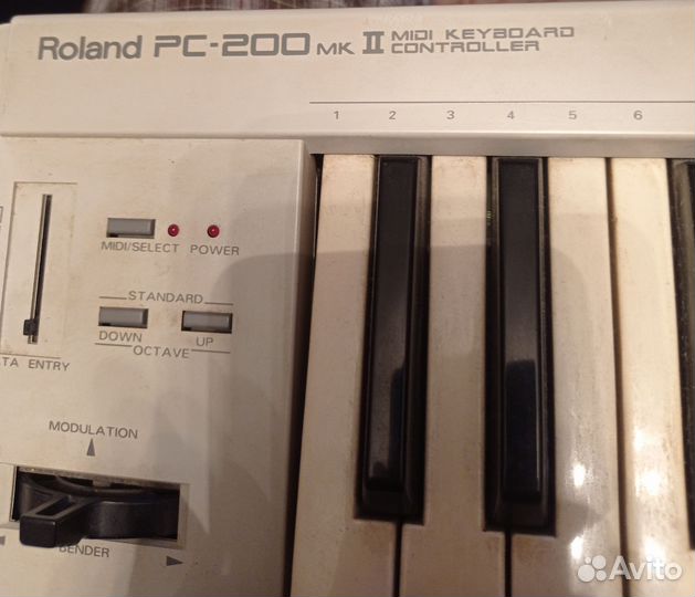 Миди клавиатура roland рс 200