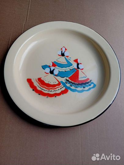 Тарелка -поднос СССР