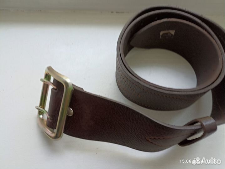 Ремень нат кожа