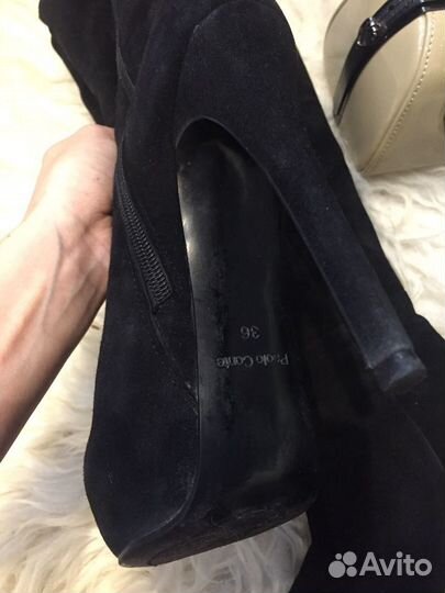 Сапоги натур Paolo conte