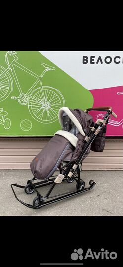 Санки коляска Ника 7-8 к