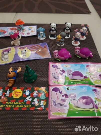 Разные игрушки из Киндера