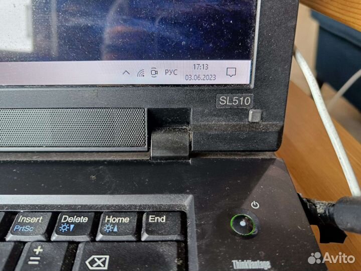 Ноутбук Lenovo thinkpad sl510