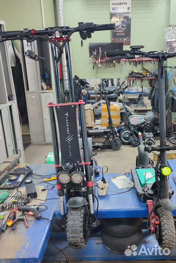 Ремонт электросамокат электровелосипед