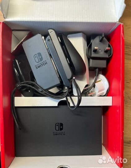 Nintendo switch oled прошитый чип