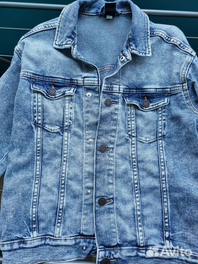 Куртка джинсовая h&m 140 см