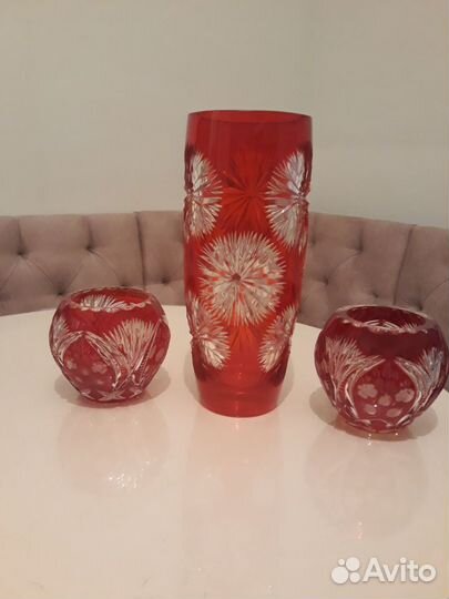 Ваза хрустальная СССР