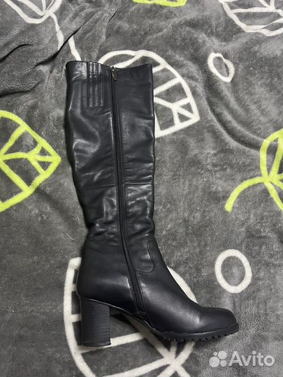 Сапоги натуральная кожа