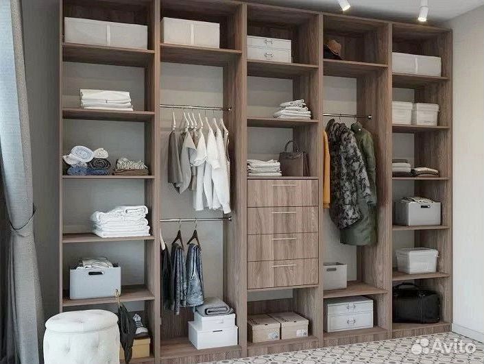 Гардеробная все размеры