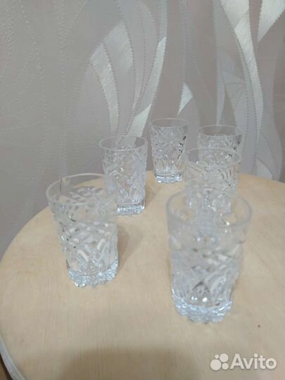 Стопки хрустальные СССР