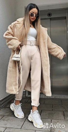 Плюшевое пальто