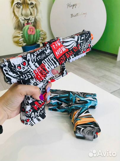 Пистолет с орбизами