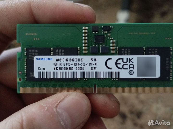 Оперативная память ddr5 16gb для ноутбука
