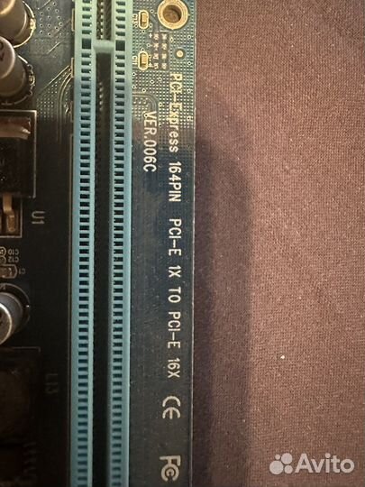 Райзер pci e x1