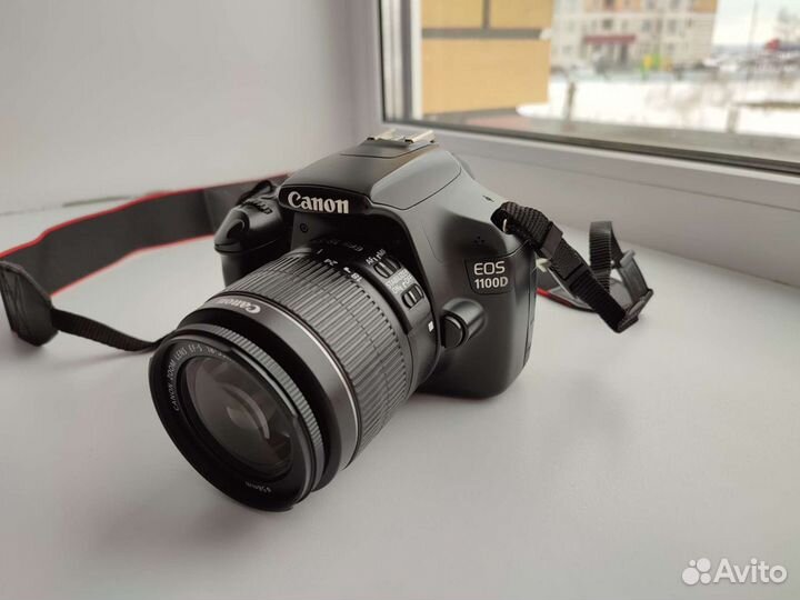 Зеркальный фотоаппарат canon eos 1100d