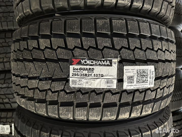 Yokohama Ice Guard SUV G075 295/35 R21 и 315/30 R22 107Q