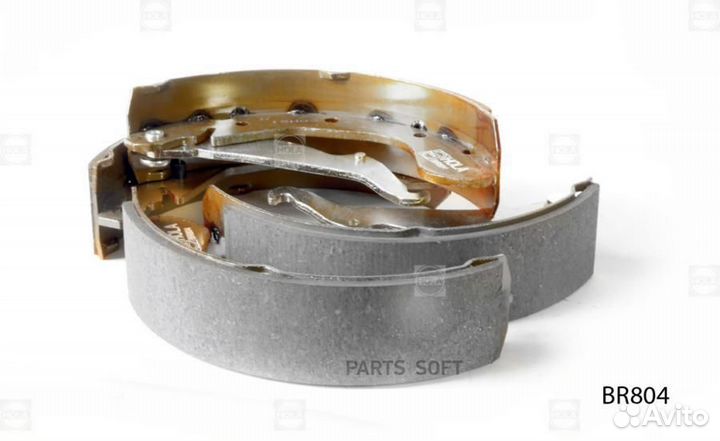 Hola BR804 Тормозные колодки барабанные chevrolet