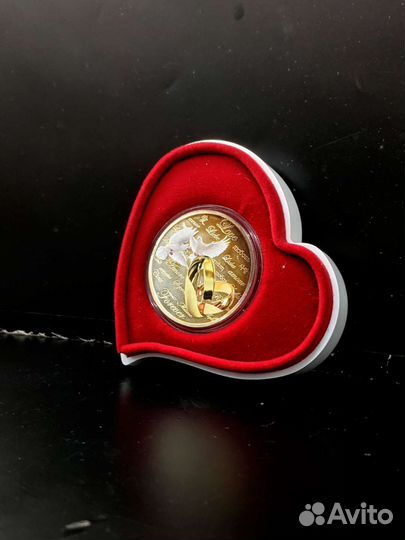 Серебряная монета, проба 999, вес 31,23 гр