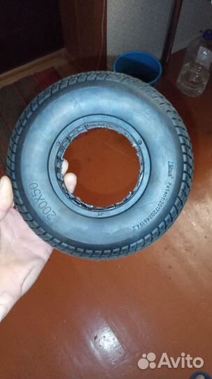 Покрышка литая для электросамоката