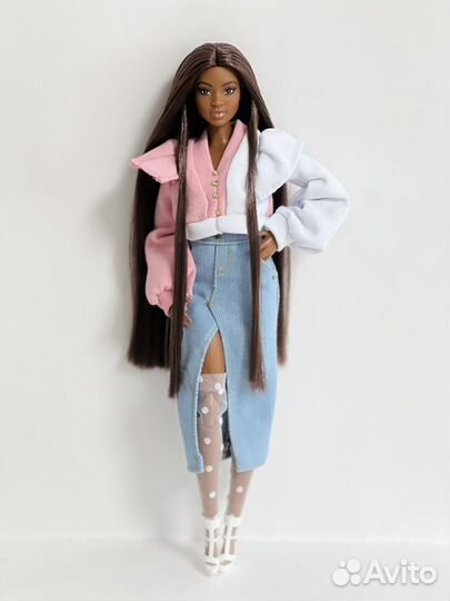 Головы барби Эль, Габриэль и Уэнсдей перепрошитые