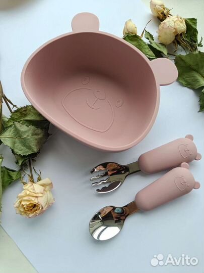 Посуда из пищевого силикона для детей